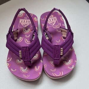 Reef Kids' Vibrant Purple Flip Flops
